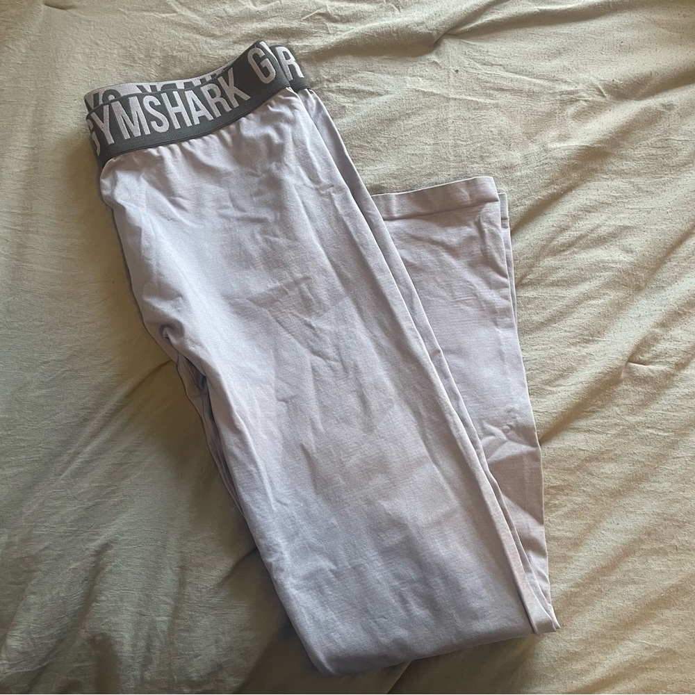 purple gymshark leggings
